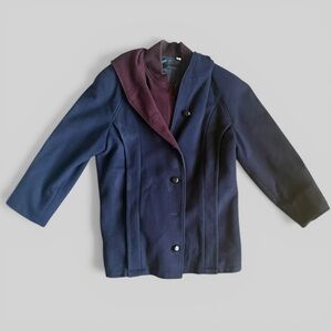 vintage 1980s exclusively for Mackintosh by Dillard's layered wool coat Size 12P